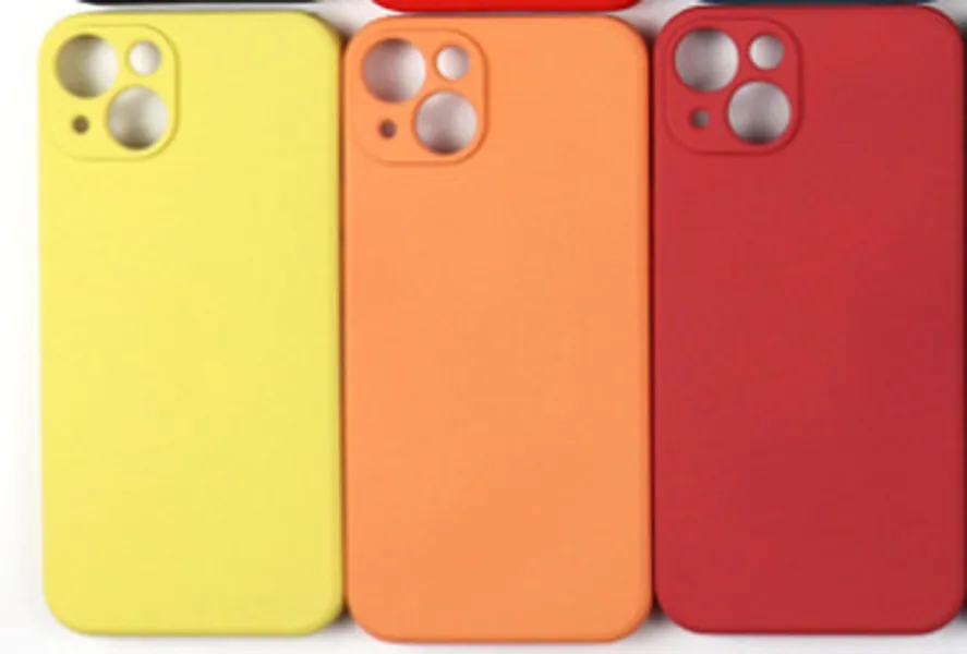 For iPhone 13 Mini Pro Max Soft Phone Case Liquid Silicone Cover Candy Coque Capa