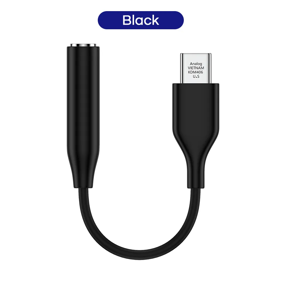 USB-C Type c To 3.5mm Cables Adapters Audio Cable Adapters Line For Samsung S20 S21 Plus Utral Note 20 21 Android phone With Retail BOX