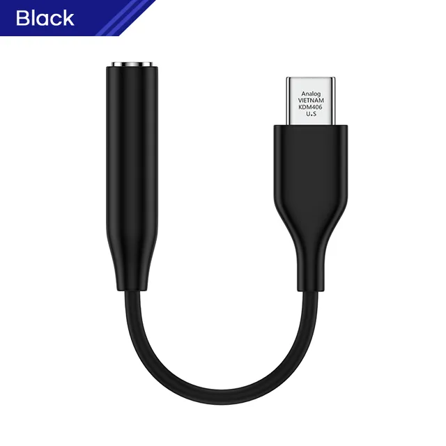 USB-C Type c To 3.5mm Cables Adapters Audio Cable Adapters Line For Samsung S20 S21 Plus Utral Note 20 21 Android phone With Retail BOX