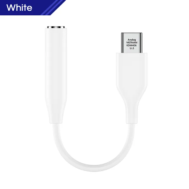 USB-C Type c To 3.5mm Cables Adapters Audio Cable Adapters Line For Samsung S20 S21 Plus Utral Note 20 21 Android phone With Retail BOX