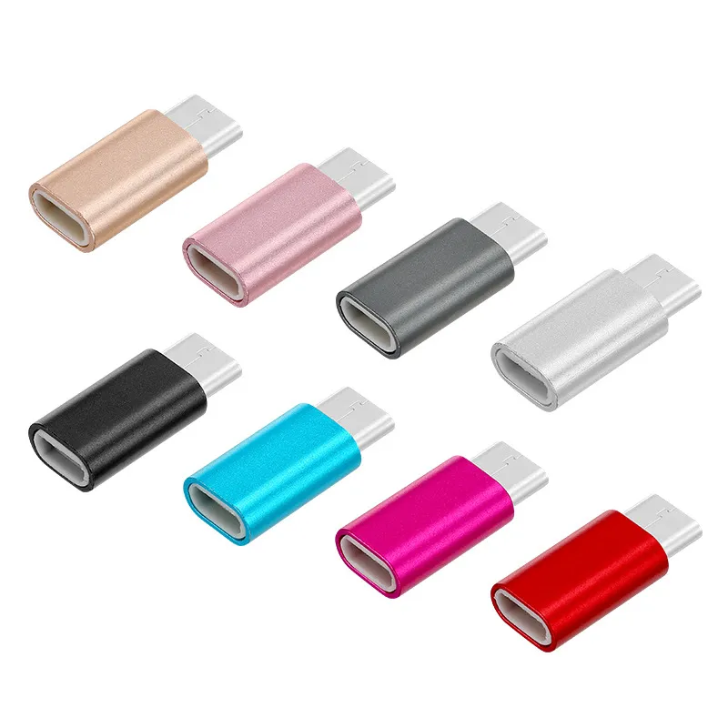 Mobile Phone Adapter Micro USB To USB C Adapter Microusb Connector for Xiaomi Huawei Adapters USB Type C