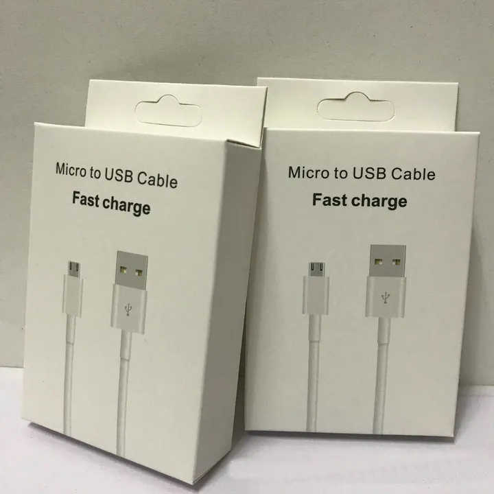 Usb c cable data and charging Micro USB Charger Cable Type C 1M 2M 3M Sync Data Cable For Android with Retail Box