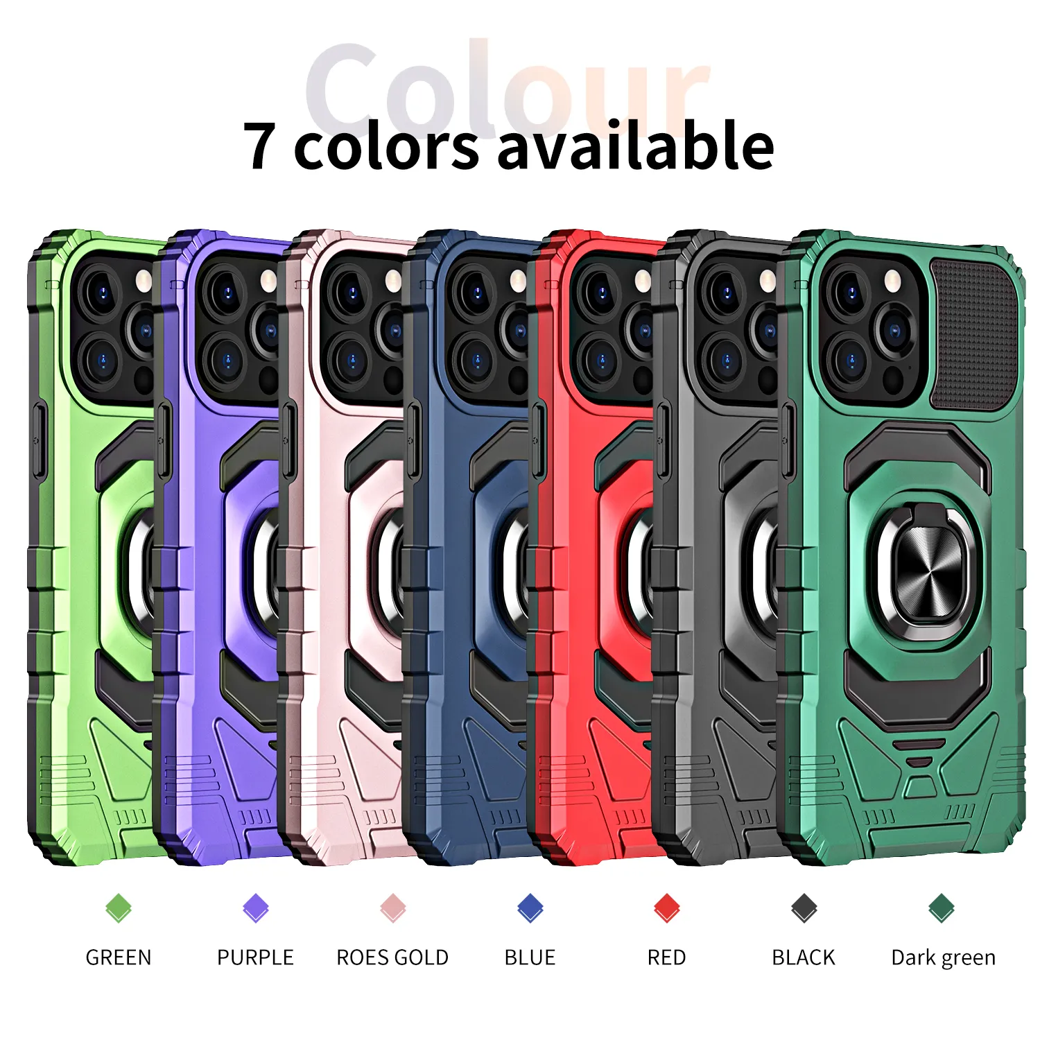 Phone Cases For Cricket Dream 5G Icon 3 Debut Vision3 Ovation2 AT&T Motivate 2 Calypso2 U318AA Kyocera DuraForce Sport 5G With Kickstand Shockproof Cover