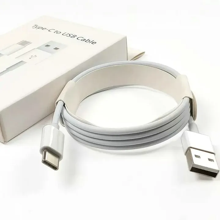 High speed USB-C 1M 3ft 2M 6ft Fast Charging Type C Cable Charger for Samsung Galaxy S20 S10 note 20 Universal Data Adapter