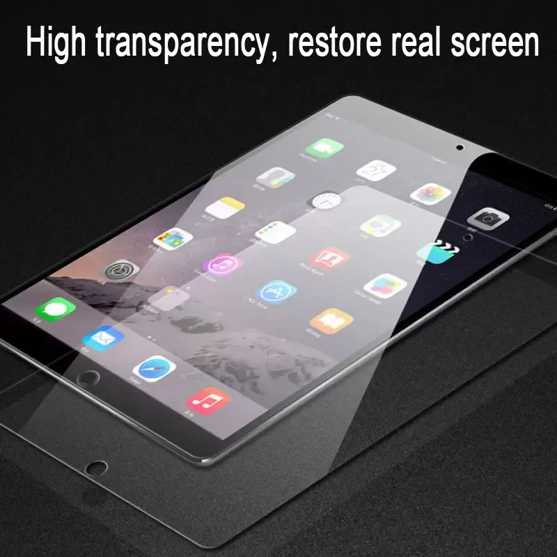 Screen Protector Film For ipad 13 Air 4 2 3 5 6 7 8 9 10 11 Pro Mini 4 5 6 New 10.2 10.9 12.9inch Tempered Glass Anti-Scratch 0.3MM with Paper Retail Package