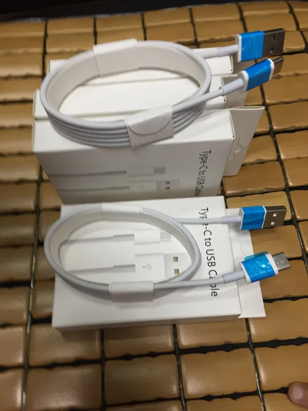 typec usb cable for huawei xiaomi fast charging usb date cables c type charging cord for samsung cell phone cables with retail box