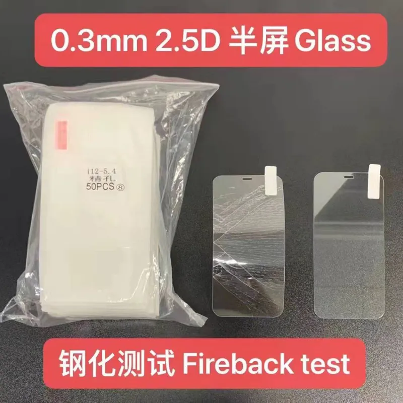 9H Clear Tempered Glass Phone Screen Film Protector For iPhone 16 15 14 13 12 11 Pro Max 8 7 6 Plus iPhone16 0.3mm Glass With Retail Paper Bag