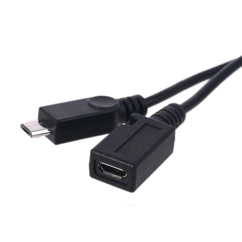 Micro USB to USB 2.0 OTG Adapter Cable with Micro USB Power for -Amazon Fire TV Mobile Phone Tablet PC Smartphone