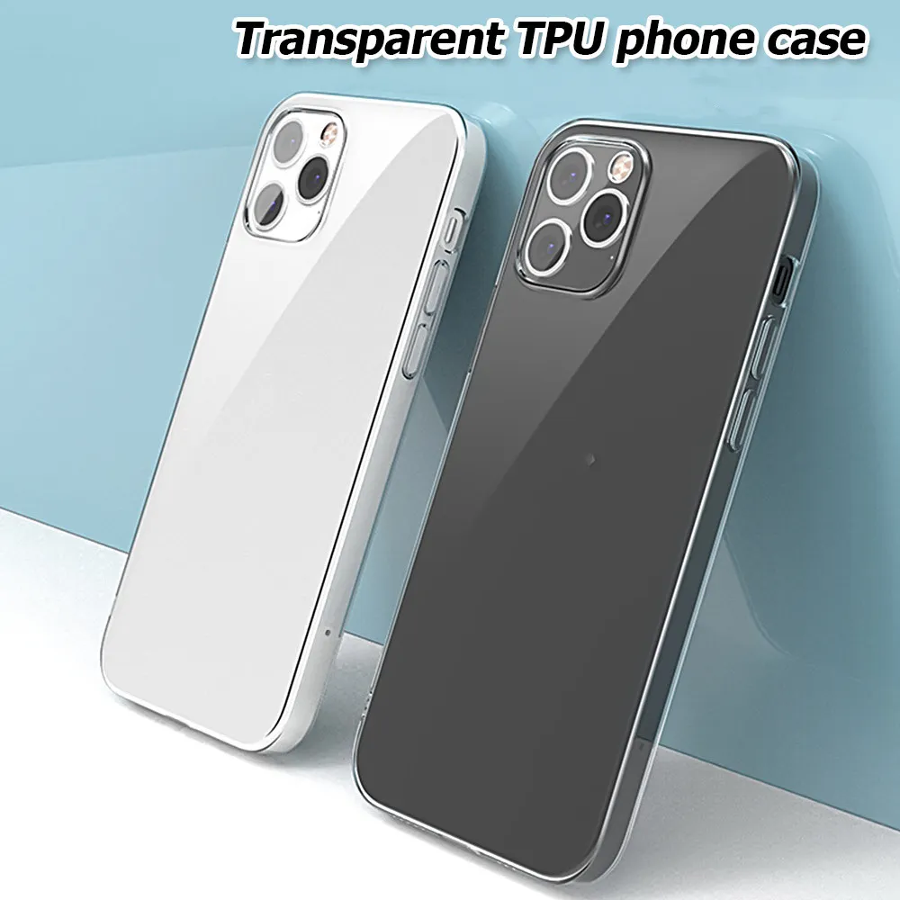 Ultrathin transparent Clear Soft TPU Phone Cases Crystal Shockproof Back Cover for iphone 14 13 12 mini 11 pro MAX X XS XR 8 7 plus