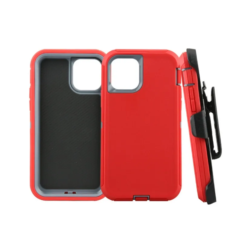 Dual Layers Hybrid Armor Commuter Def ender Cases for iPhone 11/12/13/14 Pro Max XR XS MAX 8 7 Samsung S10 Plus Note 10 Plus