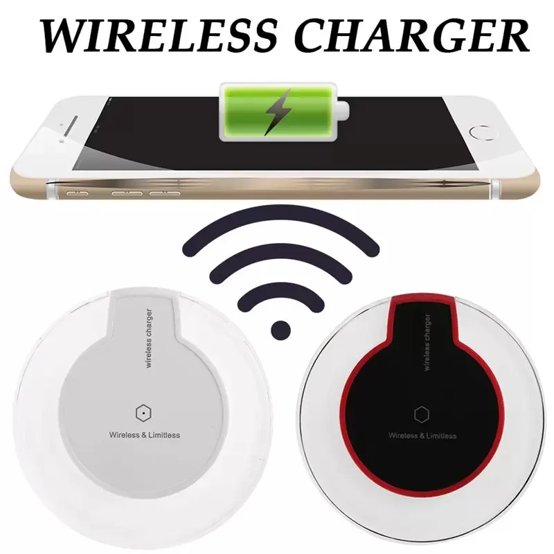 15w 10w 5w Fast Wireless Charger Tablet K9 Portable Fantasy Crystal Led Phone Chargers for iphone 14 13 12 11 pro max with retail package