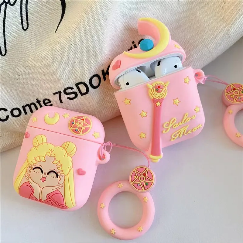 3D Kawaii Cases for Apple Airpods Pro Protector Cover Fashion Airpod Cute Girl Pink Earphone Case