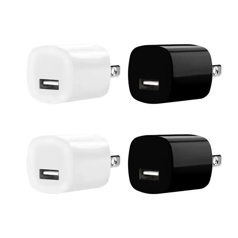 factory outlet square style 5v 1a us wall  usb plug phone adapter for samsung iphone 5 6 7 8 x android phone mp3