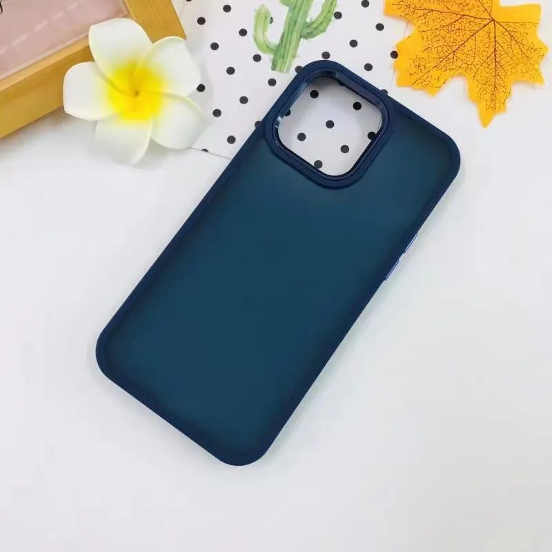 Factory Wholesale High Quality Matte Skin Case Shockproof TPU PC Cover for iphone 15 14 13 12 11 Pro Max Plus X XS MAX