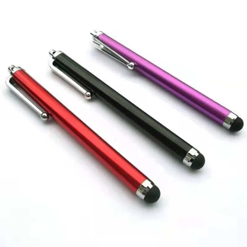 Promotional Multi Function pen touch screens with clip custom logo touch pen colorful stylus pens for laptops and phones