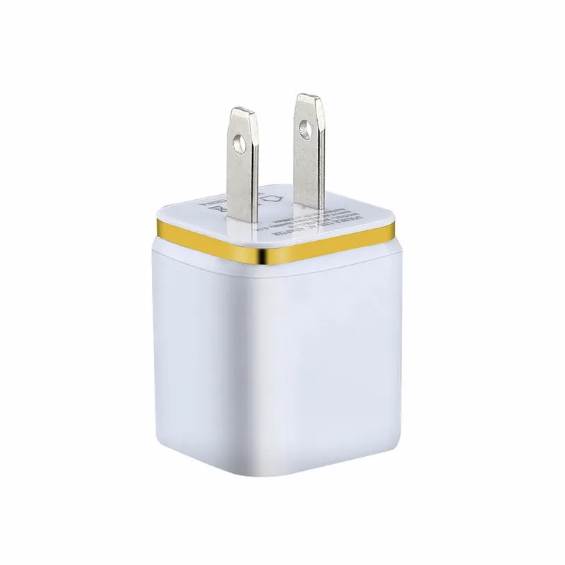 Fast Adaptive Wall Charger 5V 2.1A USB Power Adapter Cell Phone Chargers Phone Plug