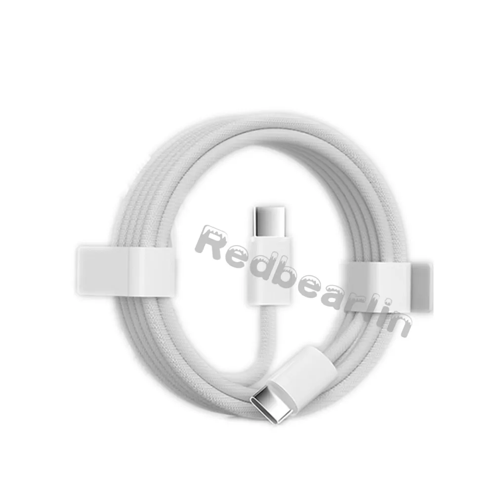 1M 2M 3M 60W Fabric Nylon 3A Type c to type c PD Cable USB C C-C Cables For Samsung S20 S22 S23 Xiaomi Huawe Phone