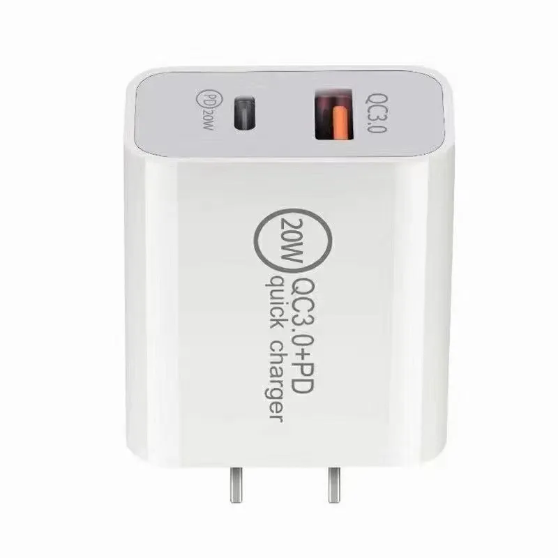 20W USB C Charger PD Fast Charging Type C Mobile Phone Charger Adapter For Samsung Huawei Xiaomi With Retail Box