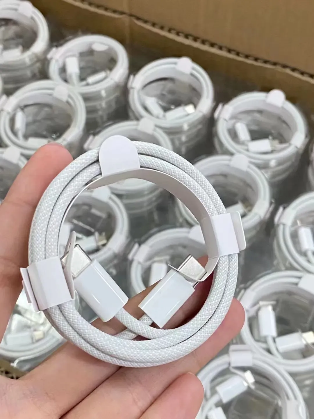 1m 2m USB Type-C to Type-C Cables Fast Charging 60W Cable for 15 pro max with retail box