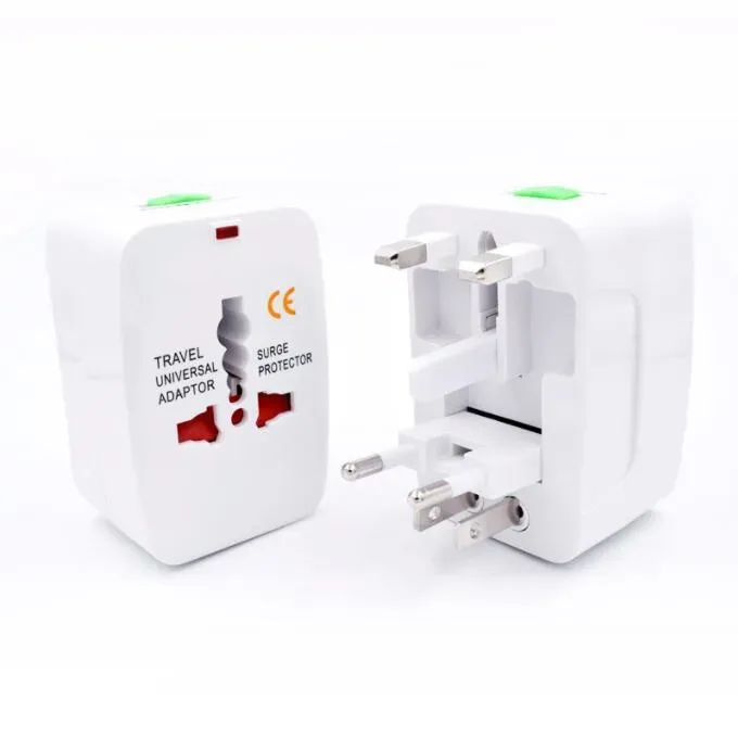 Universal Travel Adapter International World AC Power Adapter All in One DC Socket Charger Adaptors US EU UK extension Converter Plug