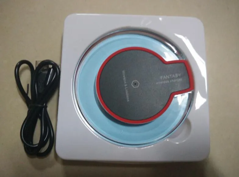 Cellphone Charger Charging Pad Mini for Samsung Note 5 S6 S7 Edge iPhone 6 PLUS HTC Nokia Qi Wireless chargers4048756