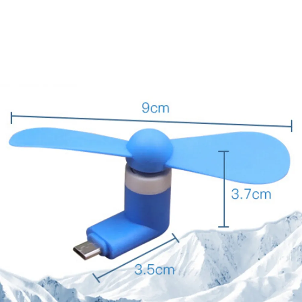 Mini Cool Micro USB Fan Mobile Phone USB Fan Cell phone For typec micro USB iPhone x8231772