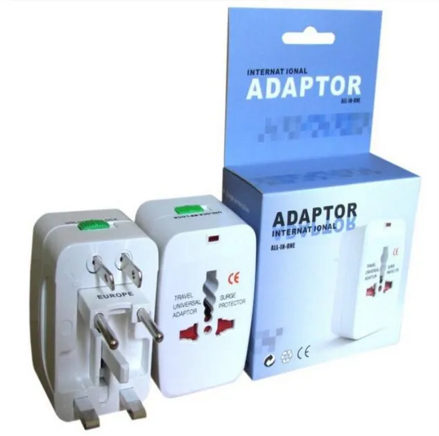 Universal international travel world AC power adapter integrated DC socket charger adapter