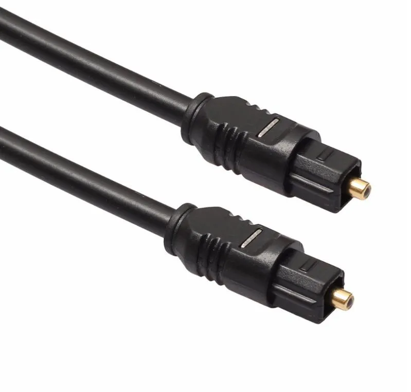 OD2.2 Fiber Optic Plated Digital Audio Optical Cable Toslink SPDIF Cord For DVD VCR CD Player HI-FI Speaker