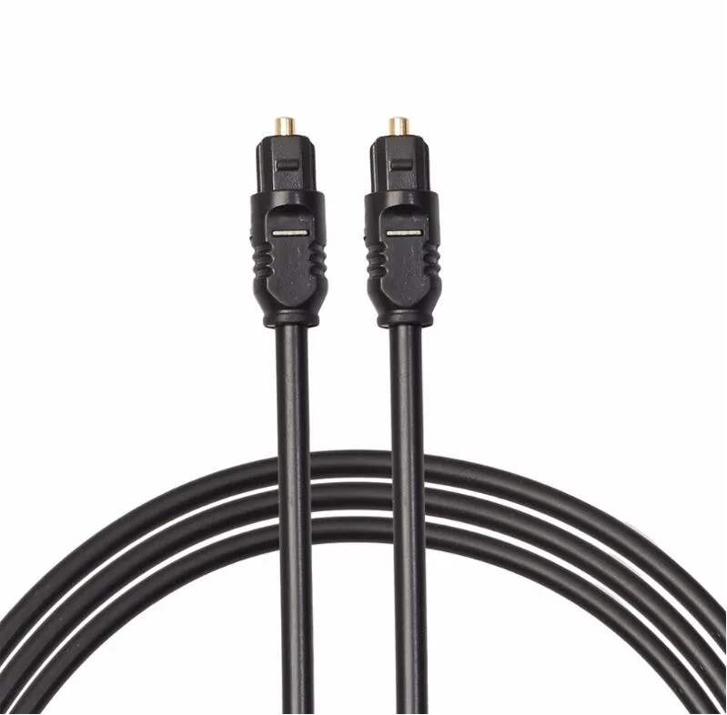 OD2.2 Fiber Optic Plated Digital Audio Optical Cable Toslink SPDIF Cord For DVD VCR CD Player HI-FI Speaker