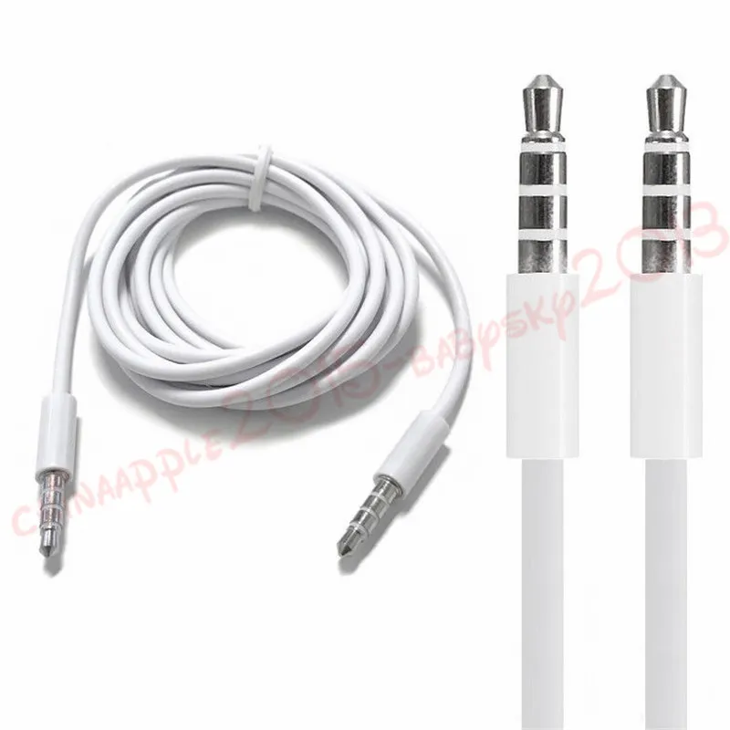 Car stereo Auxiliary Audio Cable 1m 2m 3m 3.5mm Male aux Cord line for mpspeaker headphone