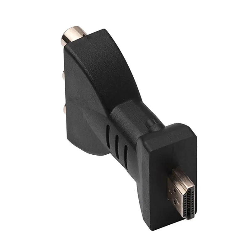 AV Digital Signal 1080P HDMI-compatible To AV/RCA Adapter Cable Male To 3 RCA Video Audio Cable RGB Color Difference Connector