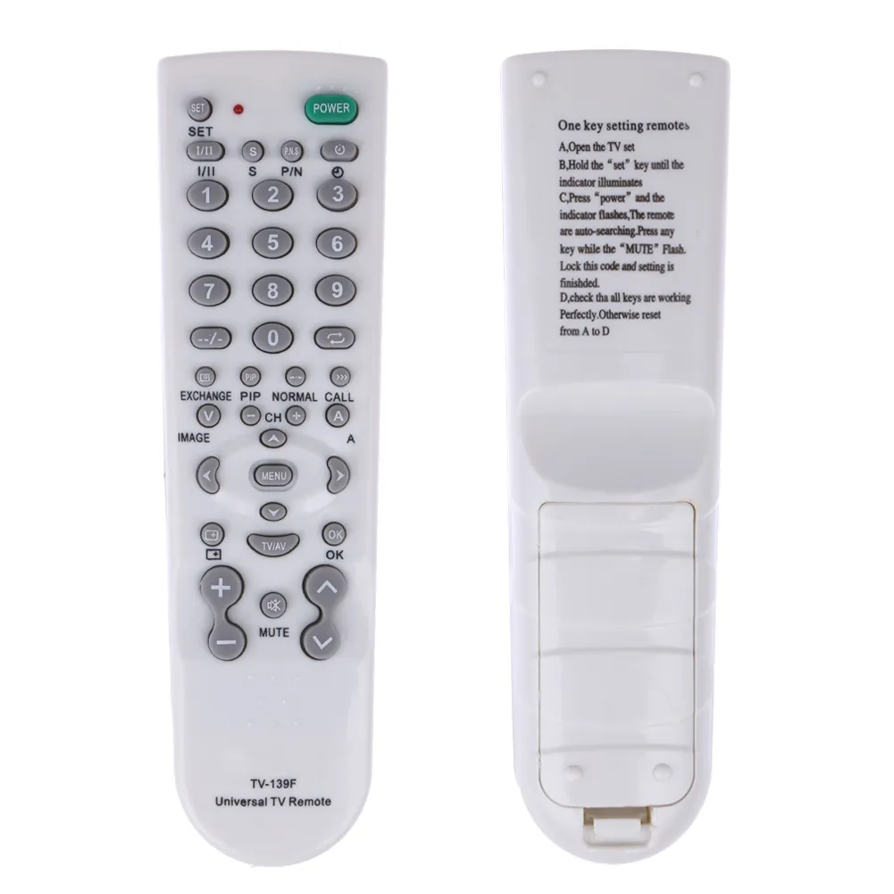 Super Version Universal TV Remote Control TV-139F Wholesale TV products such as TV sets