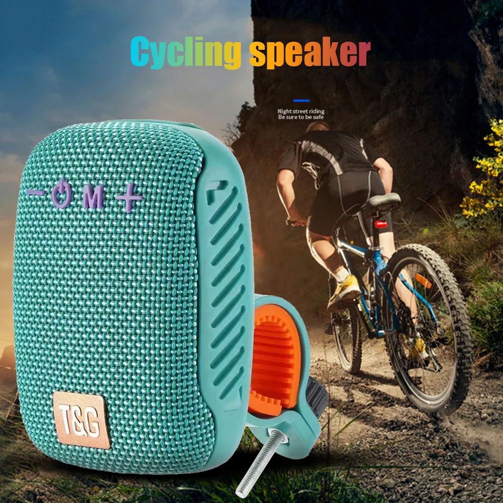 TG392 Outdoor Bicycle Wireless Bluetooth Speaker Portable Outdoor Sound Box Waterproof Subwoofer FM Radio Hands-free Call