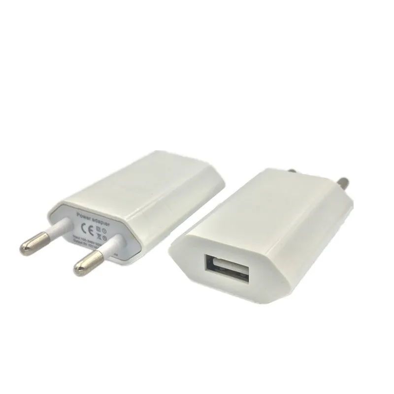 USB Wall Charger Mobile Phone Charger EU Plug Travel Home AC Adapter for iPhone 5s 6s 7 Plus for Samsung S5 S6 S7