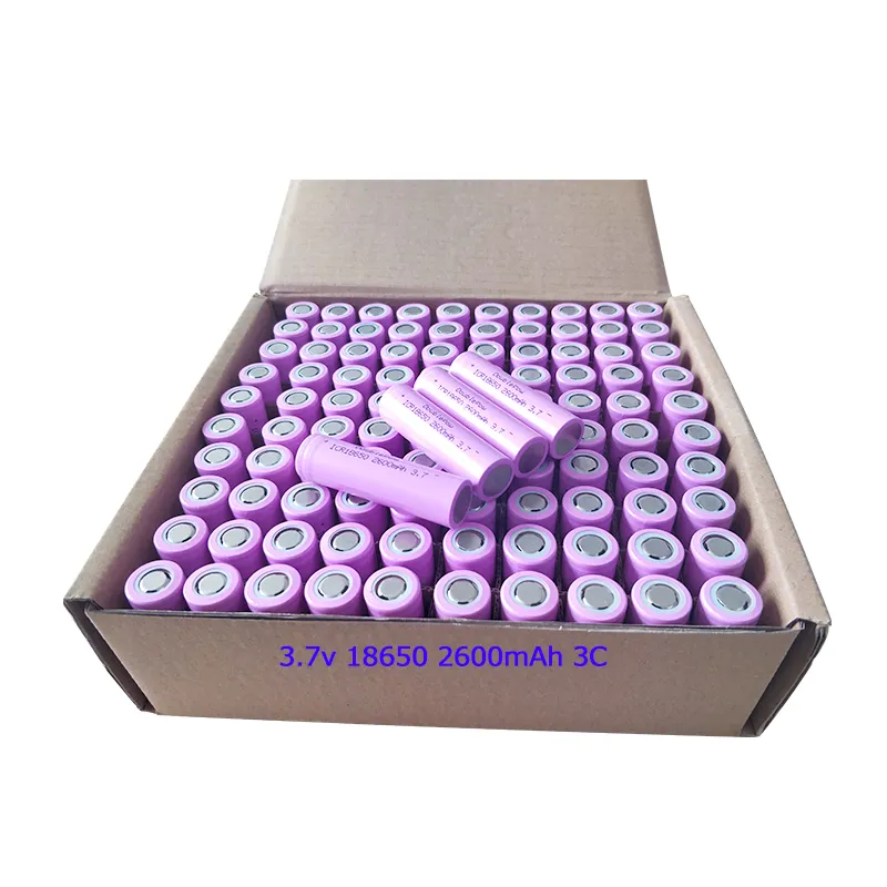 100% original Lithium battery cell 18650 3.7V 2500mAh INR18650-25R 12.5A 20A High Discharge Rate Li-ion rechargeable batteries