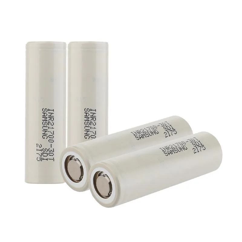 High Quality INR21700 30T 3000mAh 40T 4000mAh 21700 Battery 35A 3.7V Grey Blue Drain Rechargeable Lithium Batteries For Samsung In Stock