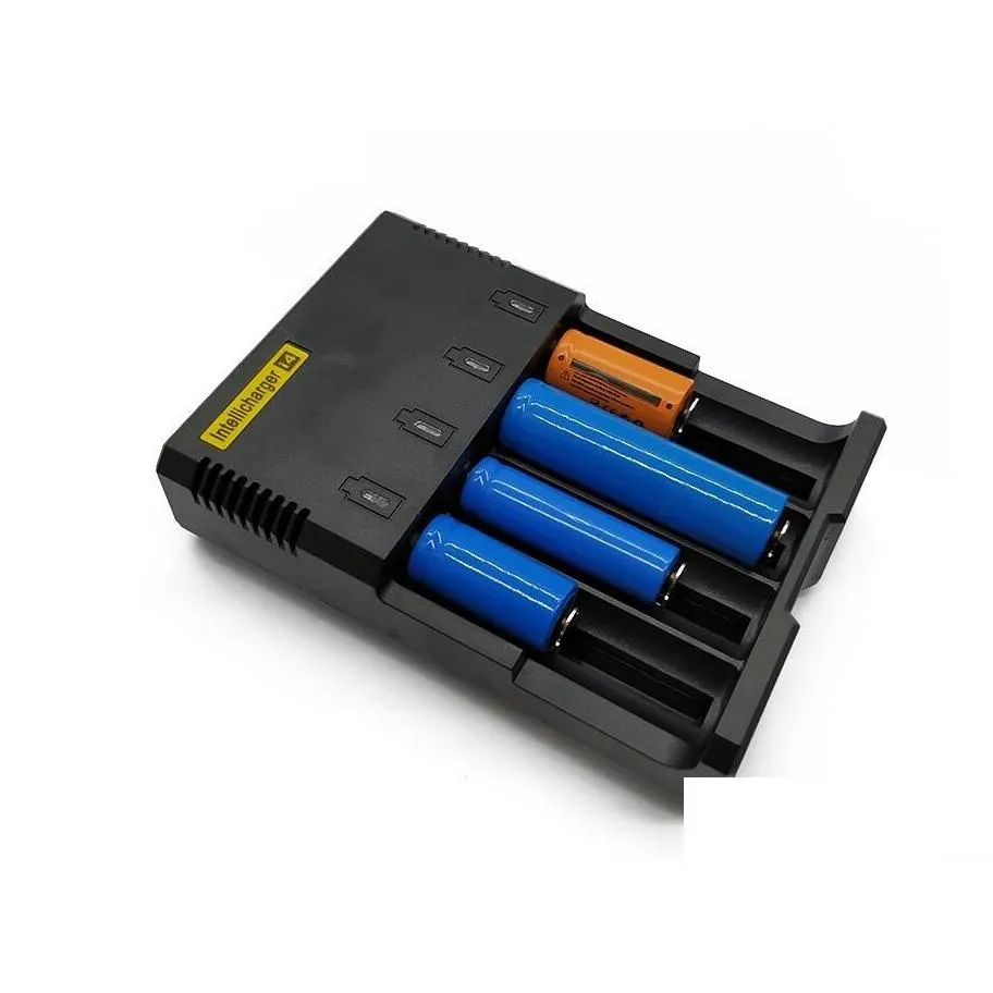 i4 battery  4slot fully compatible  for lithium battery 18650 26650 16340 14500 nitecore d4 i4