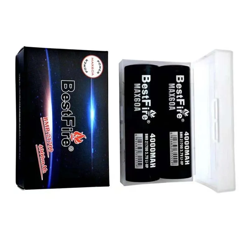 Original BestFire BMR IMR 21700 4000mAh 60A 20700 3000mAh 50A Battery Rechargeable Lithium Batteries In Stock 100% Authentic