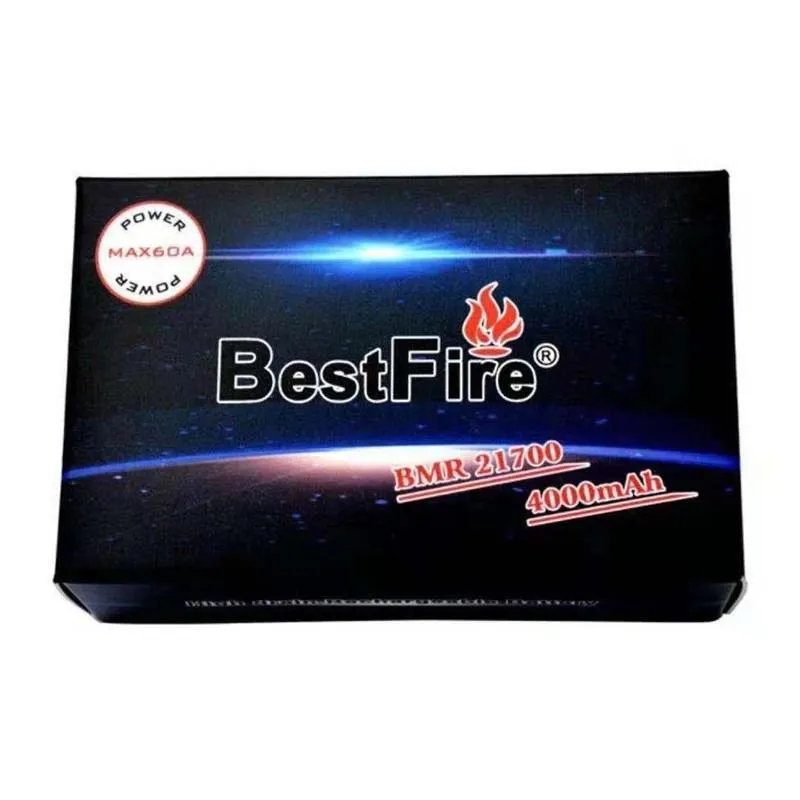 Original BestFire BMR IMR 21700 4000mAh 60A 20700 3000mAh 50A Battery Rechargeable Lithium Batteries In Stock 100% Authentic