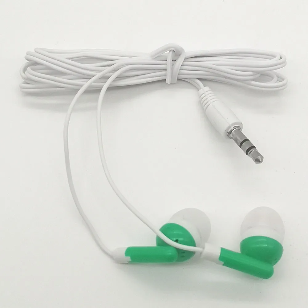 Bulk Earbuds Headphones Wholesale Earphones Disposable Ear Buds earphone Headphones for School Classroom Libraries Hospitals for Theatre Museu