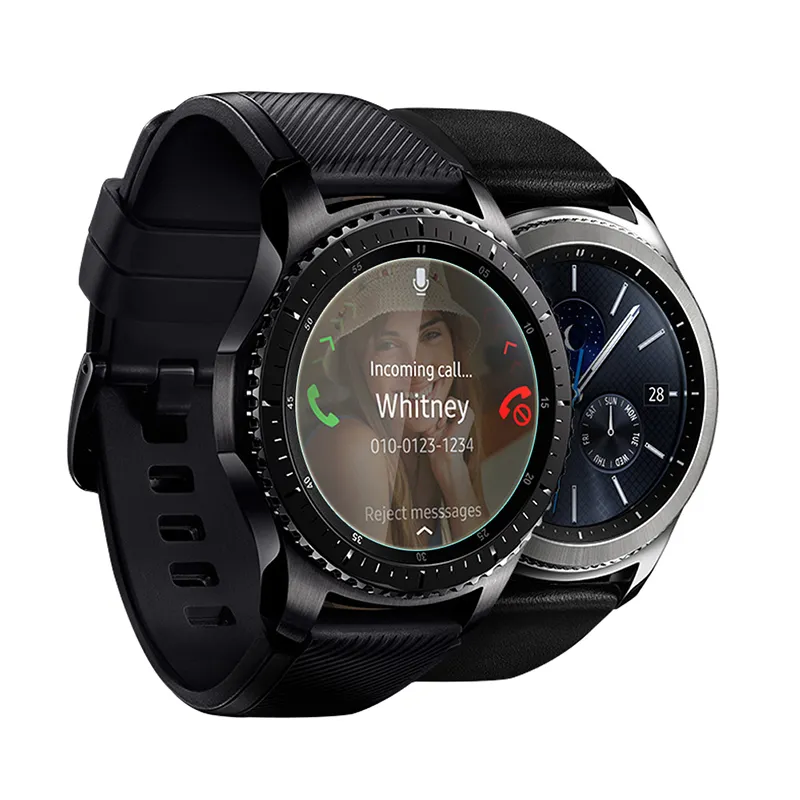 For Samsung Gear S3 S4 S2 Classic Tempered Glass 9H 2.5D Premium Screen Protector Film For Samsung Galaxy Watch 42mm 46mm