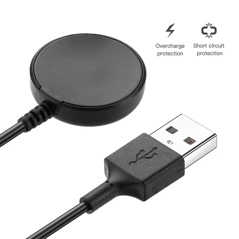 Wireless Charger For Samsung Galaxy Smart Watch 5 4 3 Active 2 Active 1 1m 3ft Cord Wire watch 5 pro 4 40mm 44mm R860/R870 R880 R890 R840/R850 PD tyep c charging Cable