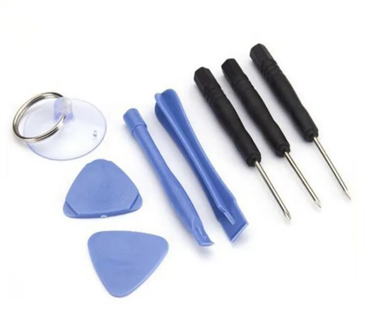 8 in 1 Repairing Driver Screwdriver Pry Kit Opening Tools With 5 Point Star Pentalobe Screwdriver For iPhone 6 7 8 Plus