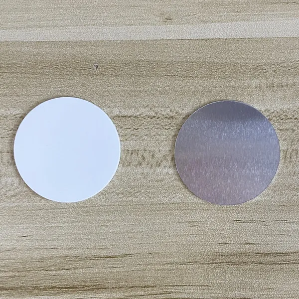 38mm Sublimation aluminum plate for cell phone stand car mount heat transfer printing board replacement disc