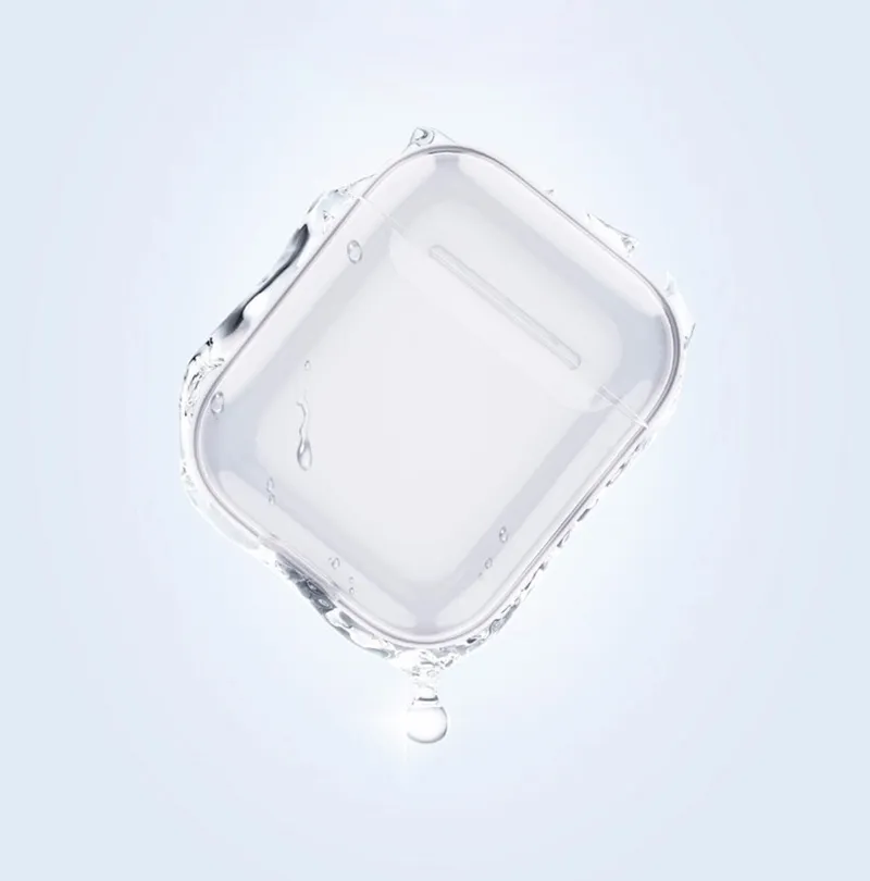 For AirPods 1 2 3 Pro Transparent Crystal Clear Hard PC Charging Box Earphone Case Coque