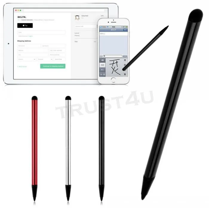 High Quality Capacitive Pen Touch Screen Stylus Pencil for Tablet iPad Cell Phone Samsung PC high quality 2018 new hot gift