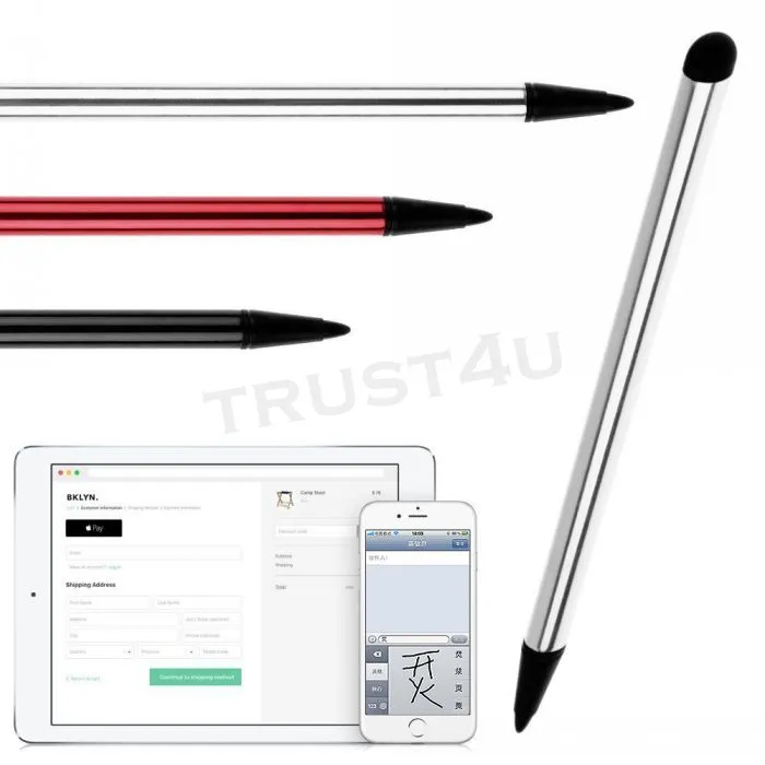 High Quality Capacitive Pen Touch Screen Stylus Pencil for Tablet iPad Cell Phone Samsung PC high quality 2018 new hot gift