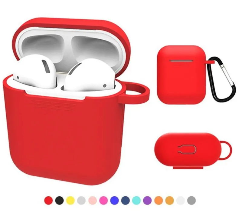 Earphone Case for AirPods 2 Pro Silicone Headphones Cover For Apple earphone 360-degree Protective Headphone Shell