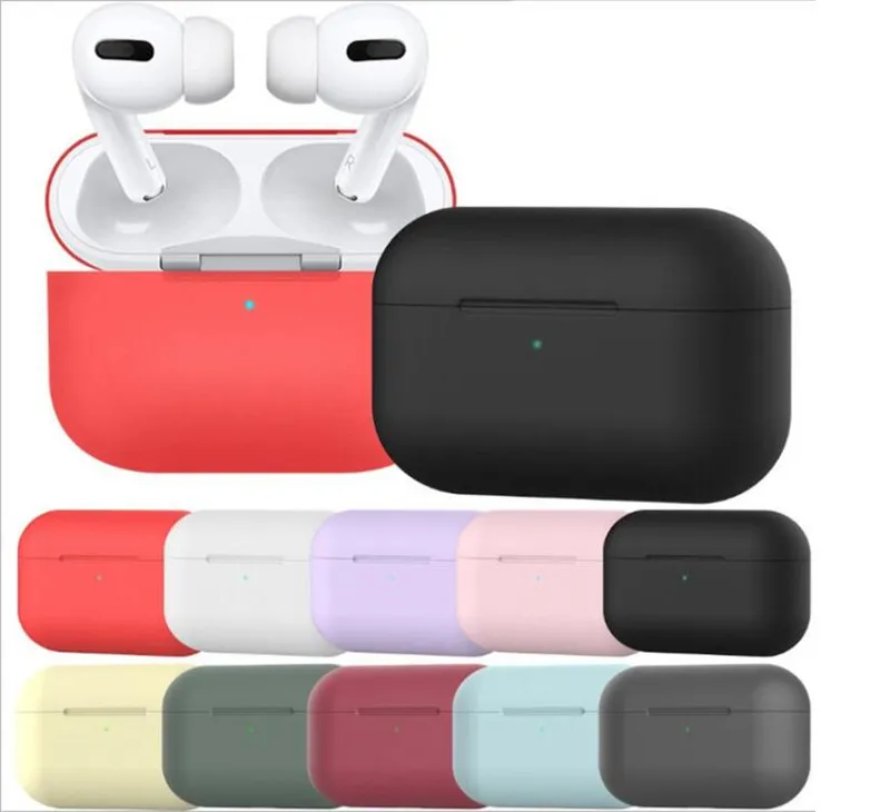 Earphone Case for AirPods 2 Pro Silicone Headphones Cover For Apple earphone 360-degree Protective Headphone Shell