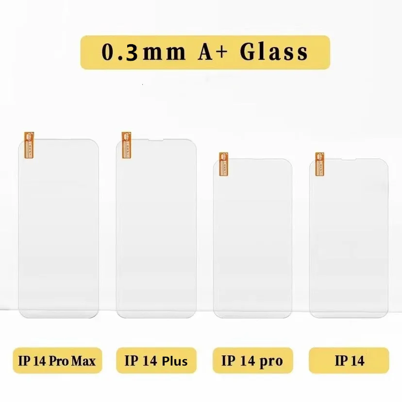 9H Tempered Glass Screen Protector Full Cover Film For iPhone 15 14 13 12 mini 11 pro X XS MAX XR 8 7 Plus Samsung Galaxy A13 A23 A33 A53 A73 A12 A22 A32 A42 A52 A72 A82 5G